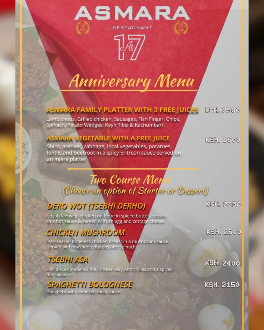 Asmara Restaurant 17th Anniversary photo 16