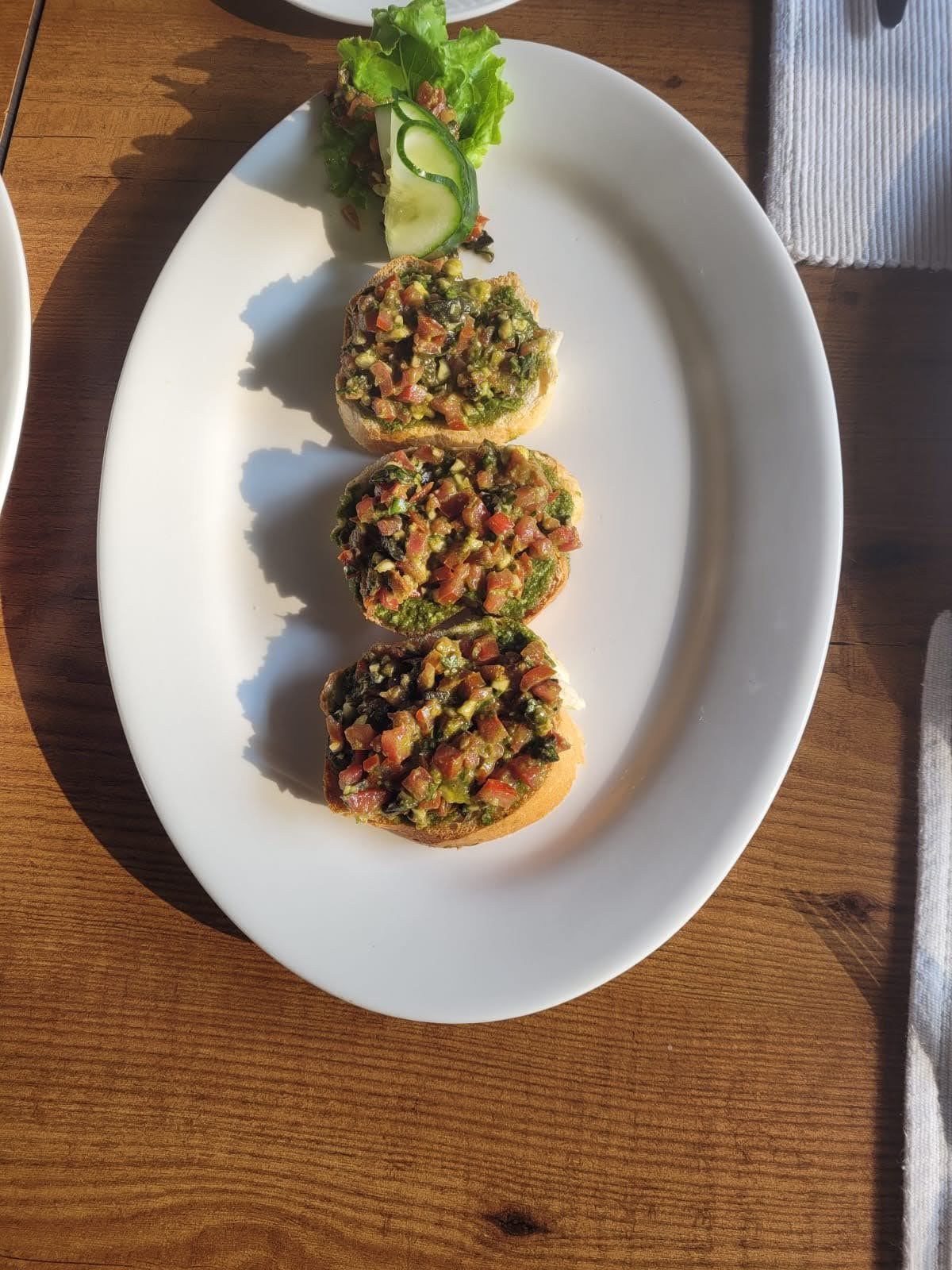 Tomato and Basil Bruschetta