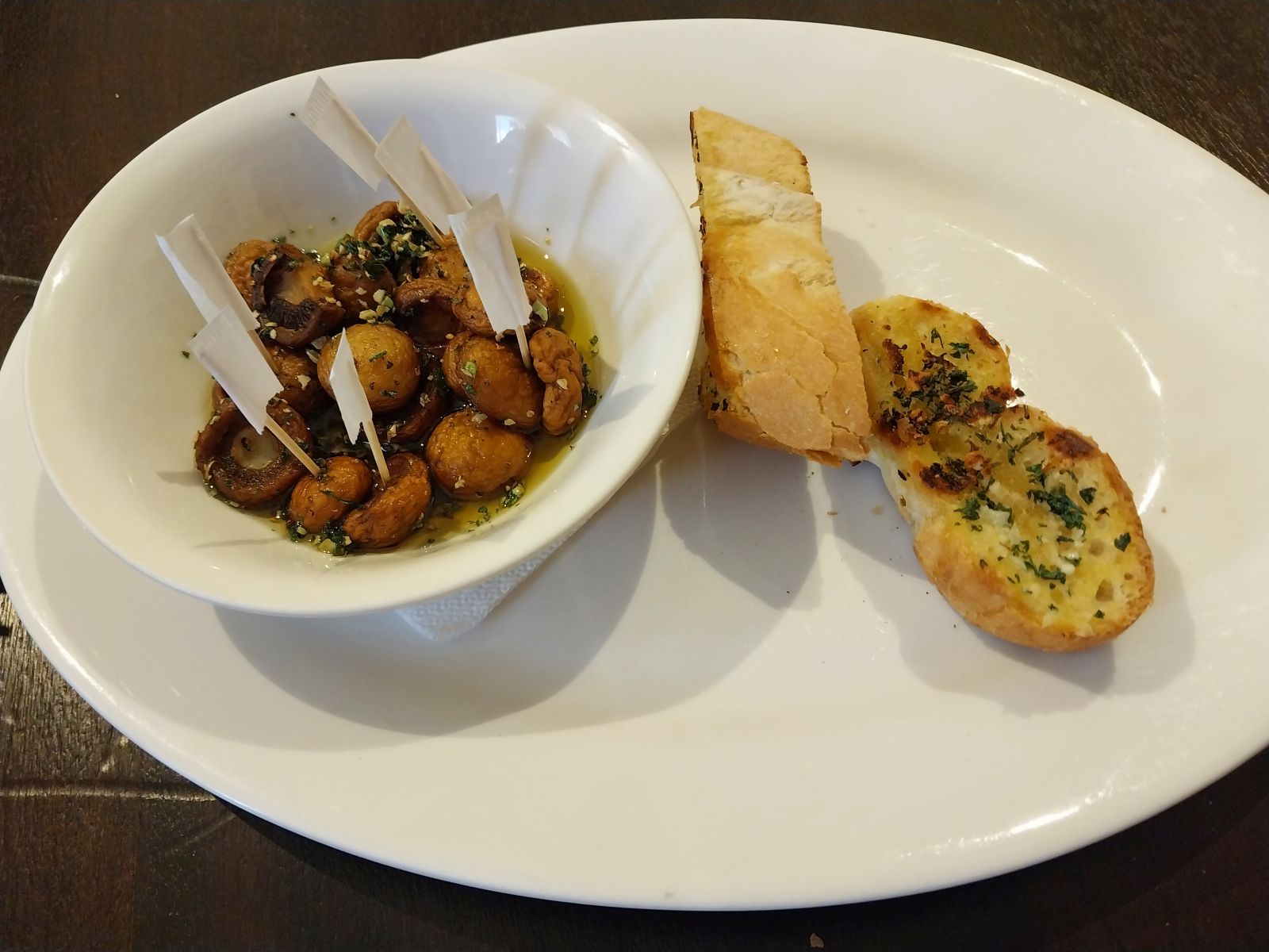 Asmara Garlic Mushrooms